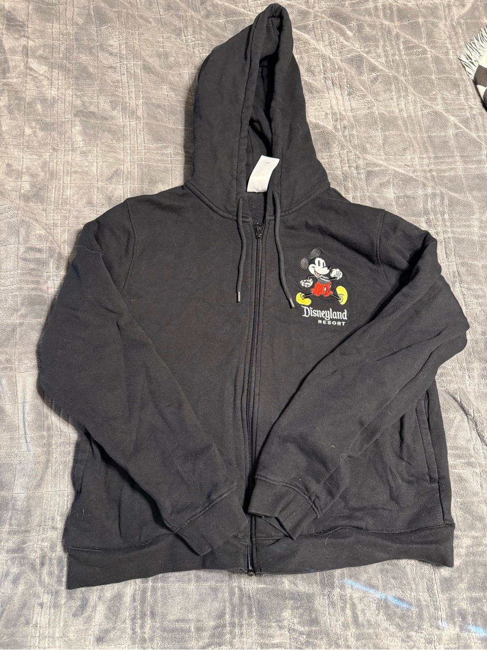 Disney Black Hoodie with Mickey Mouse Graphic